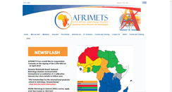 Desktop Screenshot of afrimets.org